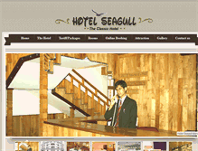Tablet Screenshot of hotelseagullmanali.net